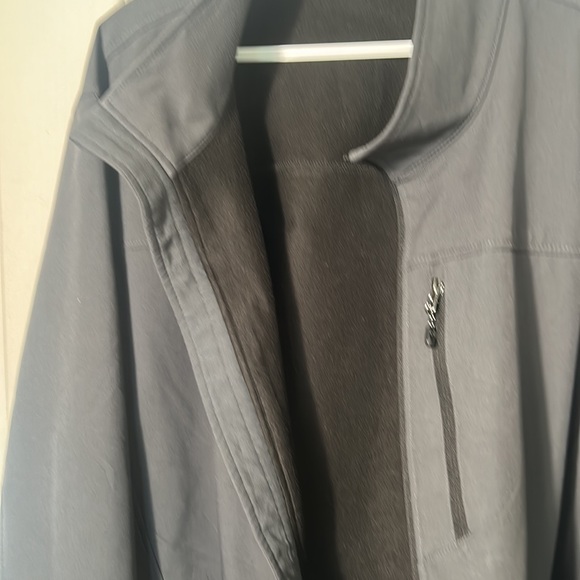 SWISS TECH MEN DARK GRAY SOFT SHELL FLEECE LINED JACKET IN SIZE 2XL - Picture 7 of 7